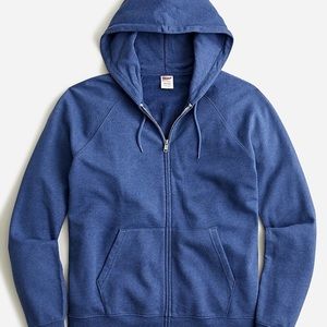 J. Crew Blue Zip Up Hoodie